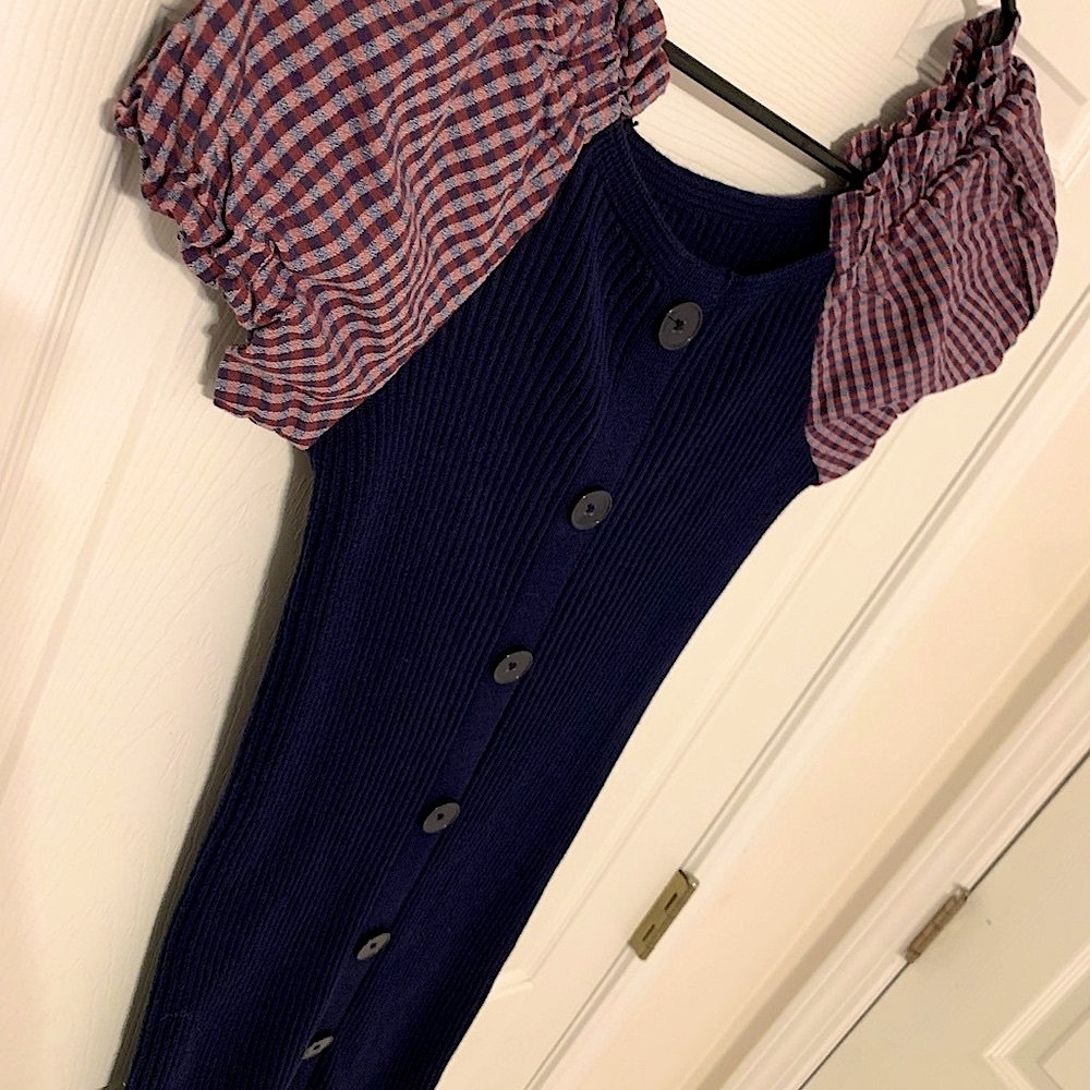 Maeve by Anthropologie Puff Sleeve Farm Dress